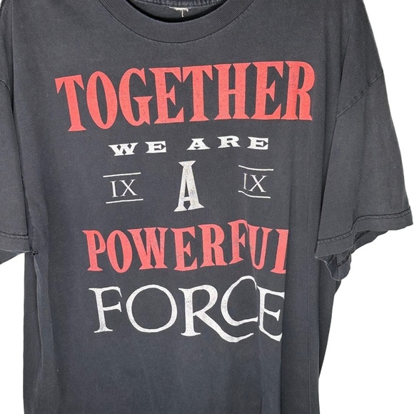 Vintage Tech N9ne Together We Are A Powerful Force T-Shirt Size XL Black… - Picture 2 of 11